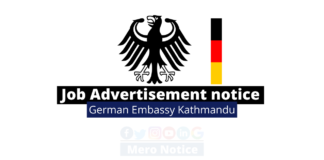 Job Advertisement notice of German Embassy Kathmandu Job Advertisement notice of German Embassy Kathmandu