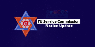 Written Exam Schedule of Nursing Officer and Staff Nurse TU Service Commission Notice Update