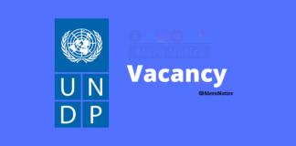 UNDP Vacancy for Project Assistant (only for Nepalese citizens) Vacancy on UNDP For Nepali