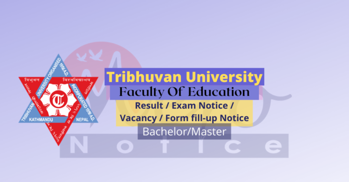 Faculty of Education notice update