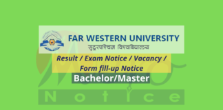 Far Western University Admission Open in Varies Faculties Far Western University Notice Update