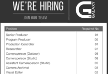 Galaxy TV Job Vacancy Announcement for Various Positions Galaxy TV notice update
