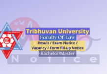 3 Years LLM Third Year Exam Schedule (Partial)