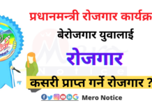 Petition demand with the unemployed for employment program
